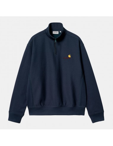 Carhartt WIP - Pull Zip - Bleu en ligne des produits 