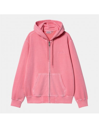 Carhartt WIP - Sweat Zip - Rose acheter en ligne