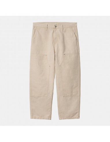 Carhartt WIP - Pantalon Walter Double Knee - Naturel en linge