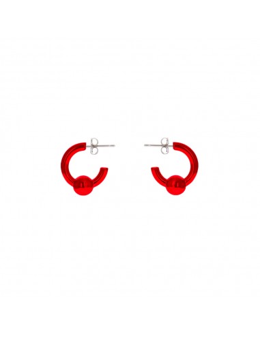 Justine Clenquet - Boucles d'oreilles Sam - Rouge JUSQU'A -70%! 