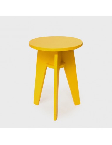 Tabouret Crisis - Jaune - Piet Hein Eek la chaussure