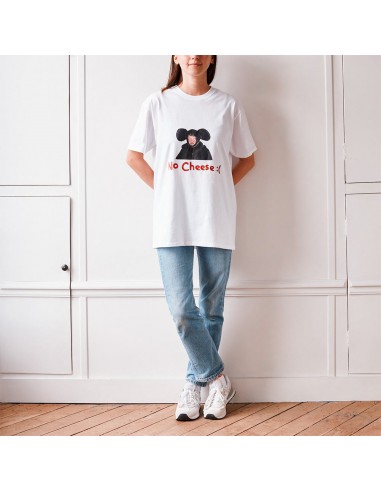 Cheese Creation Paris - T-Shirt No Cheese - Blanc hantent personnes