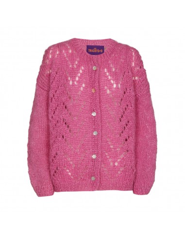 Les Tricots D'o - Cardigan - Fushia pas chere