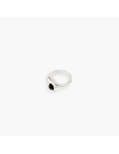 RAGBAG - Bague Dualism Onyx - Argent pas cher