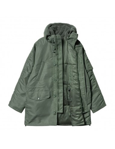 Carhartt WIP - Parka Olten - Vert pas cher 