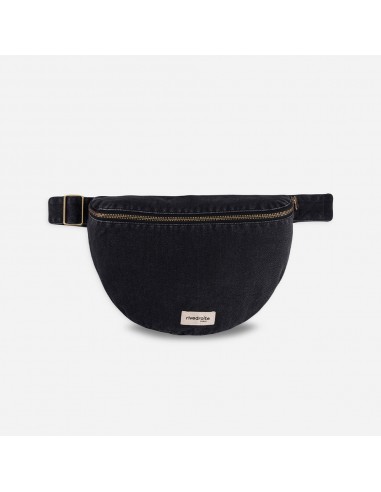 Rivedroite - Sac banane Custine - Smokey Black pas cher chine