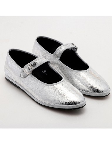 Drogheria Crivellini - Ballerines Jane à attache - Argent en stock