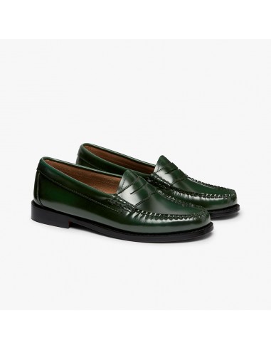 GH Bass - Mocassins Weejuns Penny - Vert pas cher