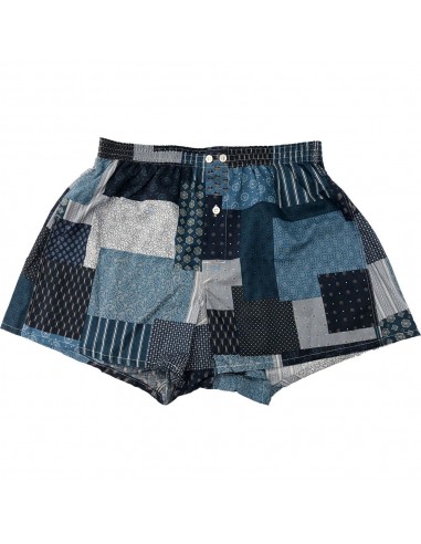 Anonymous ISM - Vintage Short - Bleu livraison gratuite