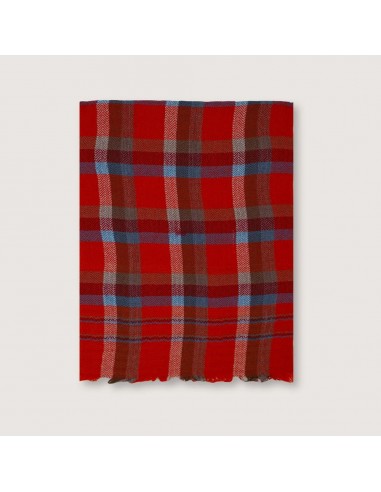 Plaid en laine n°82 - Tomette - Moismont en stock