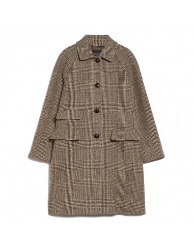 Weekend Max Mara - Manteau Pitone - Brun de pas cher