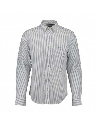 GANT - Chemise à Rayures - Blanc les ctes