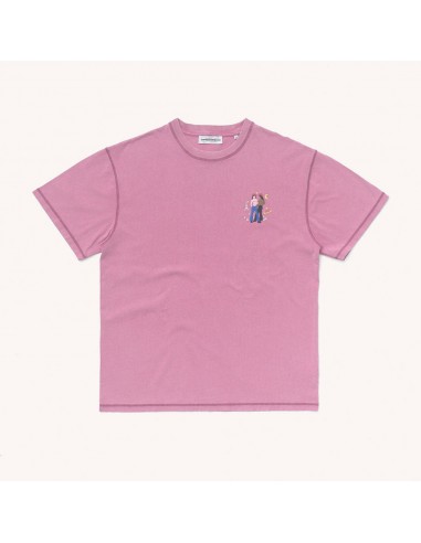 Carne Bollente - T-Shirt Chic Cheek in Paris - Rose sélection de produits