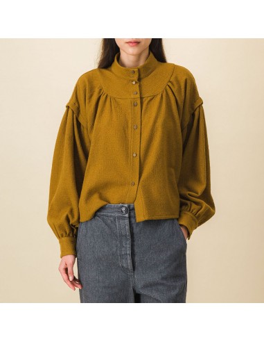 SIXSŒURS - Blouse Arlette - Marron ou a consommer sur place