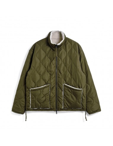 Taion - Veste Military Reversible Down - Olive/Cream Par le système avancé 