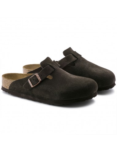 Birkenstock - Sabots Boston - Lit de pied souple - Mocha france