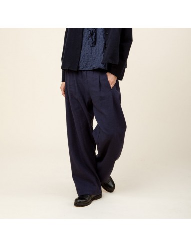 Apuntob - Pantalon Large - Marine soldes