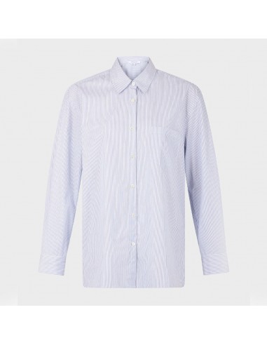 Gerard Darel - Chemise en popeline à rayures - Bleu Ocean prix