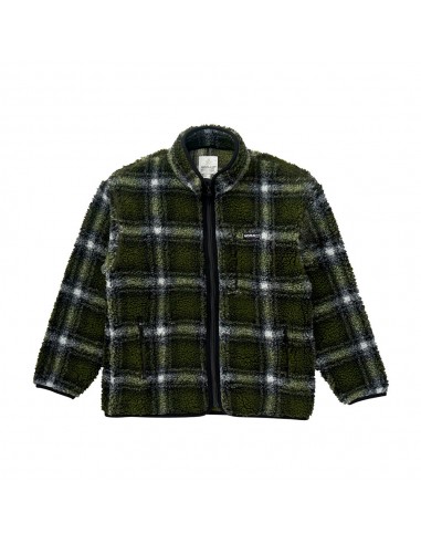 Gramicci - Veste Shadow Plaid Sherpa - Vert online