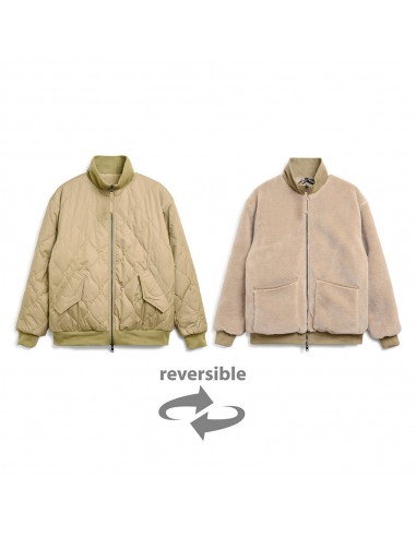 Taion - Veste Military Reversible Down - Beige meilleur choix