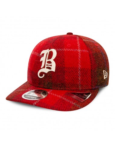 New Era - Casquette MLB Harris Tweed 9Fifty RC - Rouge Venez acheter