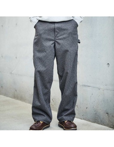 OrSlow - Pantalon Houndstooth Dad Painter - Marron Profitez des Offres !