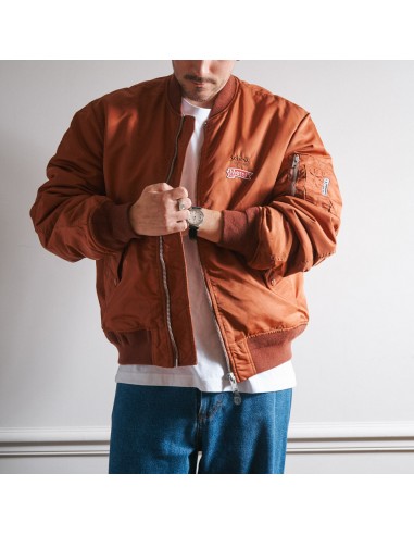 Schott x Merci - Bomber Vintage - Marron l'évolution des habitudes 