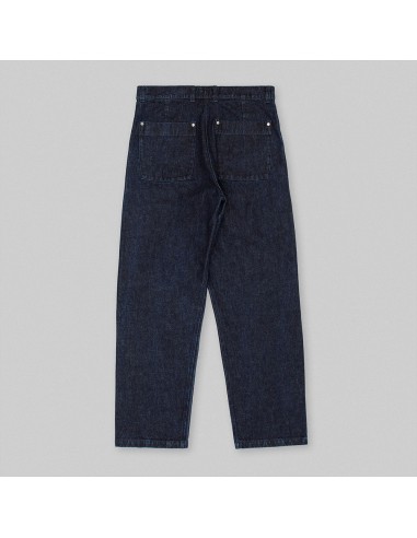 Arpenteur - Pantalon 5 Poches - Indigo brillant des détails fins