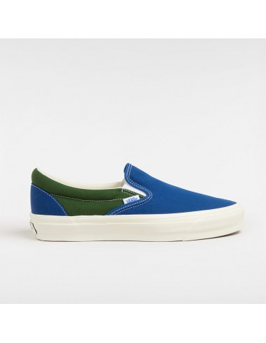 Vans - Slip On Reissue 98 LX - Bleu & Vert livraison et retour toujours gratuits