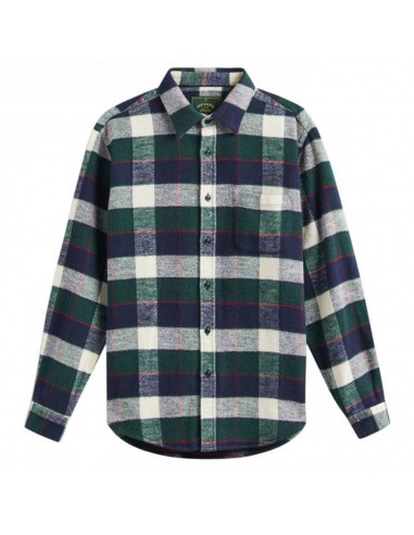 Portuguese Flannel - Chemise Bottle - Vert à prix réduit toute l'année