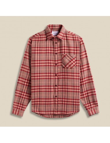 Portuguese Flannel - Chemise Reservation - Rouge livraison gratuite