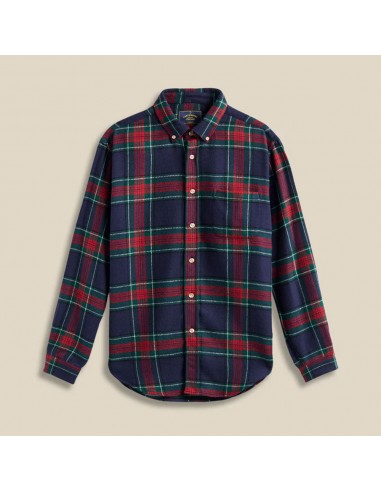 Portuguese Flannel - Chemise Faru - Bleu pas cher 