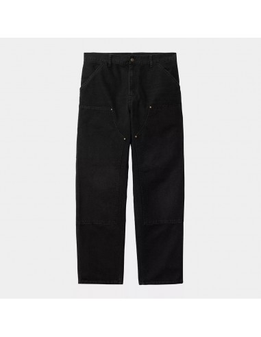 Carhartt WIP - Pantalon Double Knee - Noir les ligaments