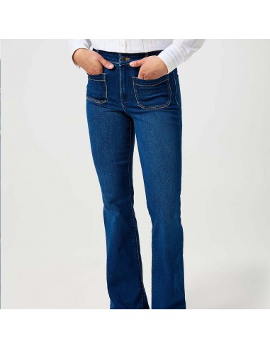 Wrangler - Jeans Flare - Bleu vente chaude votre 