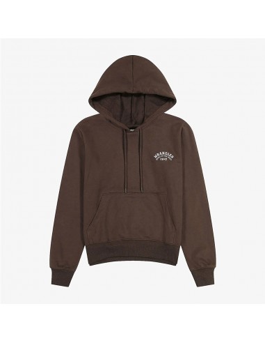 Wrangler - Hoodie Regular - Marron pour bénéficier 