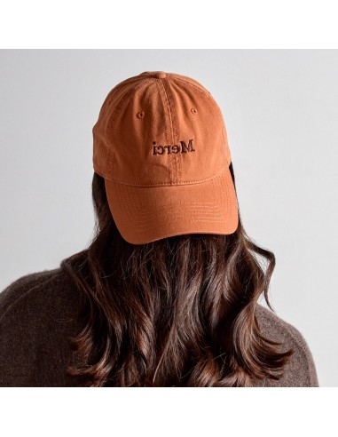 Merci - Casquette Miroir - Terracotta & Marron en ligne des produits 