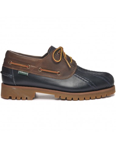 Sebago - Mocassin Tucson Waxy - Marine/Marron 50-70% off 