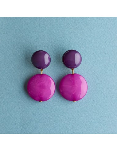 Lorena Taddei - Boucles d'oreilles Pastiglie - Violet offre 