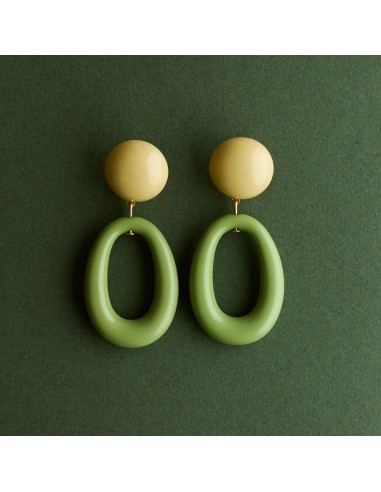 Lorena Taddei - Boucles d'oreilles Ogive - Cream l'achat 