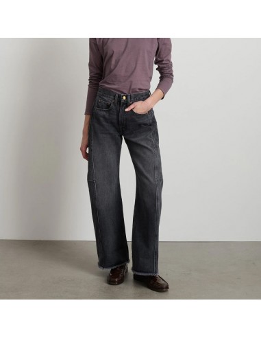 B Sides - Jeans Relaxed Lasso Cuffed - Noir destockage