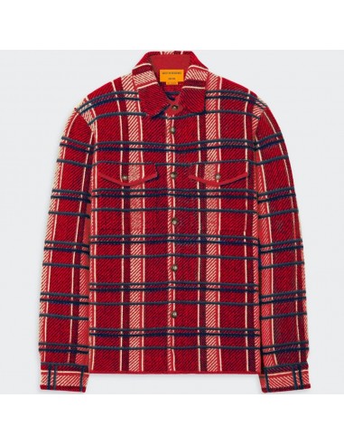 Guest In Residence - Chemise Plaid Work - Rouge prix pour 