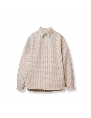 Prequel - Chemise à rayures indigo - Beige online