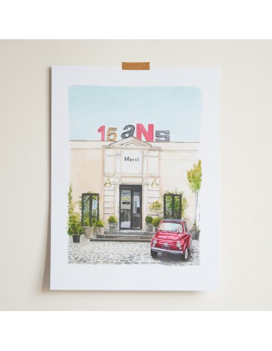 Merci x Ján Teplan - Affiche 15 Years online