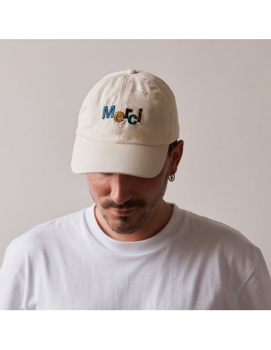 Merci - Casquette Merci 24' - Ecru acheter