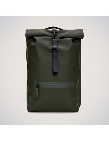 Rains - Sac à dos Rolltop Rucksack - Vert chez Cornerstreet bien 